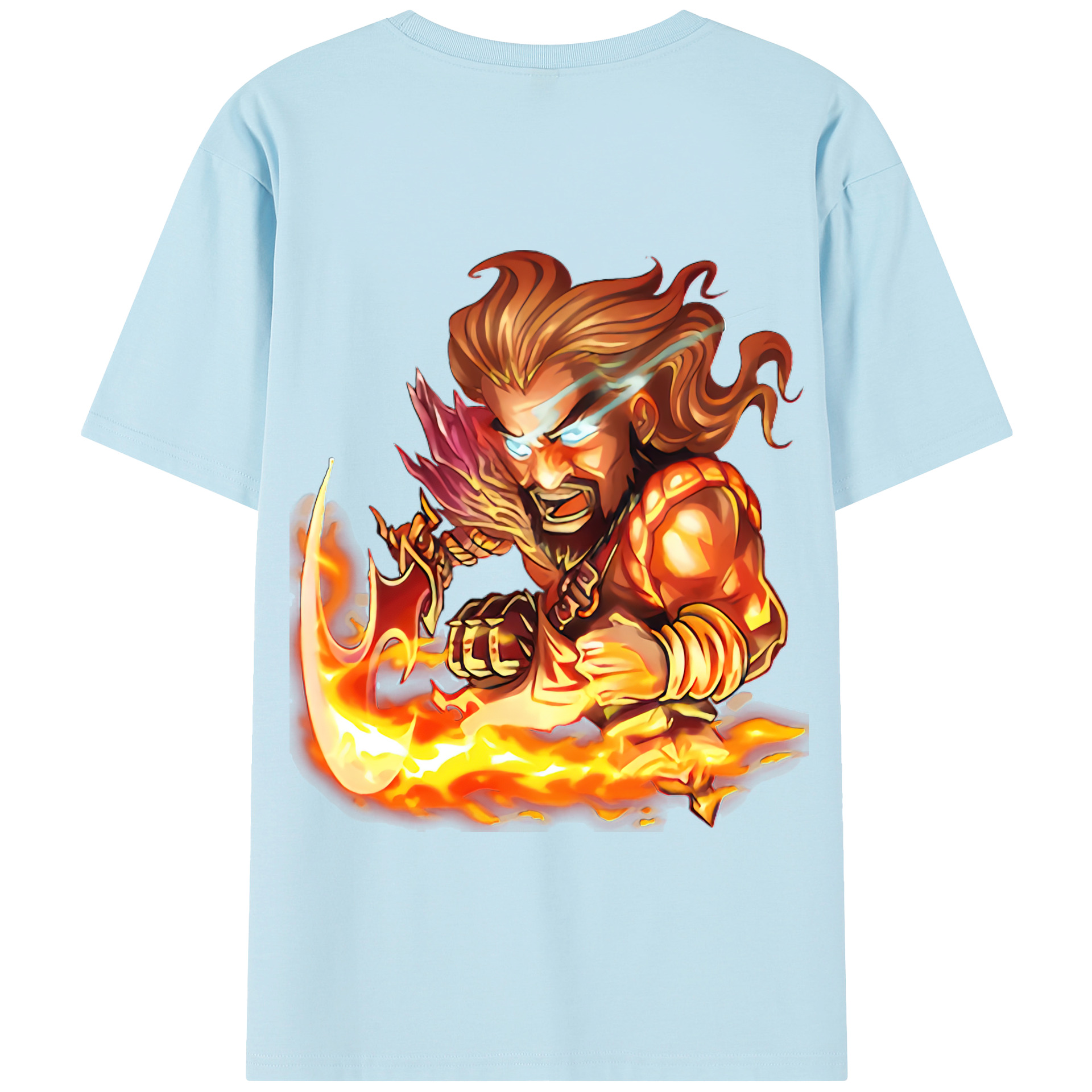 リーグ・オブ・レジェンド League of Legends LOL 綿100％半袖Tシャツ（背面プリント）